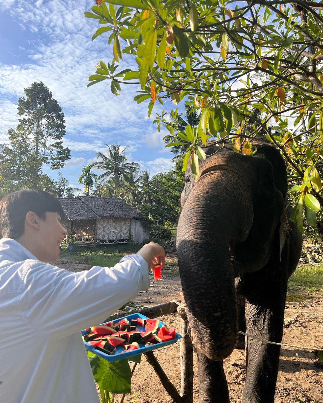 พัค โซโลมอน หนุ่มหล่อจาก มัธยมซอมบี้ มาไทยเที่ยวเกาะสมุยสุดชิล