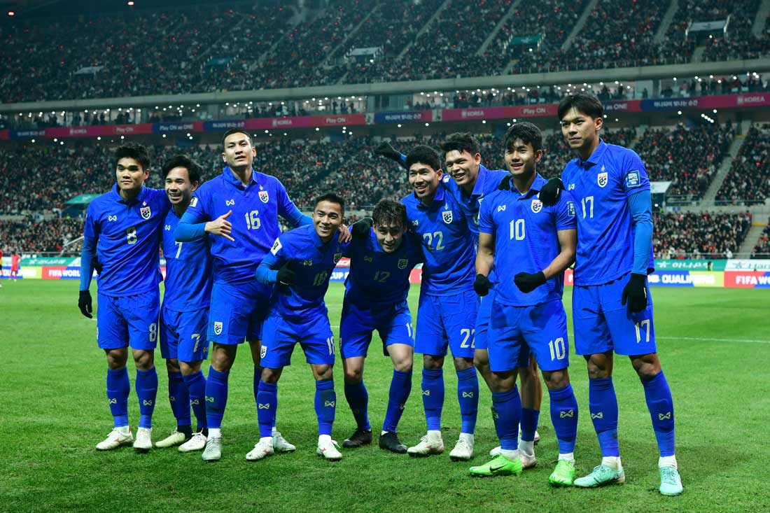 รวมเลือดเนื้อชาติเชื้อไทย! โหมโรงศึกคัดบอลโลก เชียร์ 'ช้างศึก' เปิดราชมังฯ โค่น 'เกาหลีใต้'