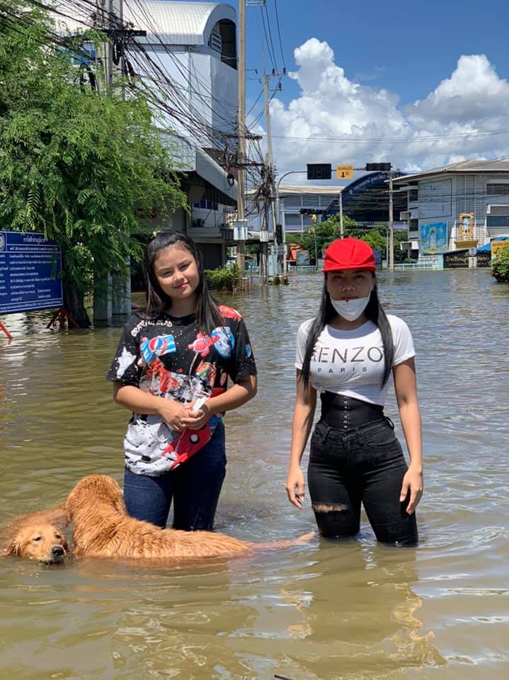 น้ำท่วมหนักสุดใน 50 ปี!! พิณห่าว-โอม โอดไม่กลัวแล้วโรคภัย กลัวไม่ได้กินมากกว่า