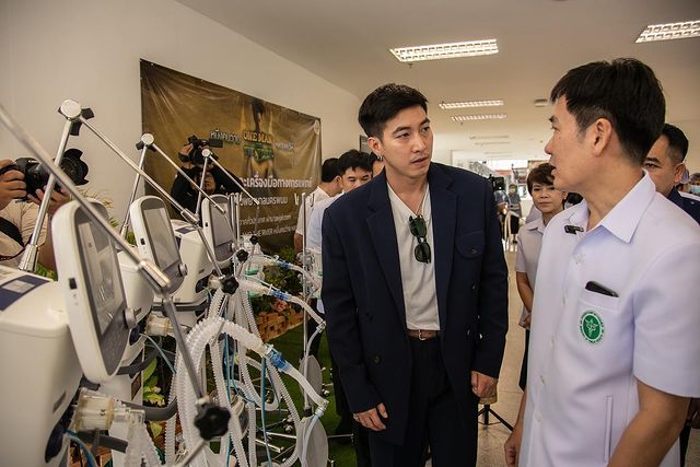 เสร็จสมบูรณ์ โตโน่ ส่งมอบเครื่องมือแพทย์ มูลค่ารวมเกือบ 100 ล้านบาท