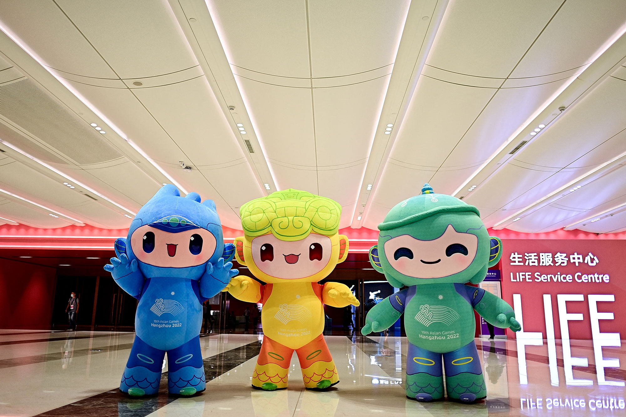 ทำความรู้จัก หุ่นยนต์กีฬาสามตัว มาสคอตประจำการแข่งขันเอเชียนเกมส์ 2022