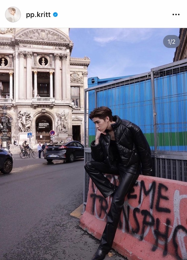 ปังข้ามทวีป!! ส่องลุค 'พีพี กฤษฏ์’ ก่อนร่วมงานปารีสแฟชั่นวีค