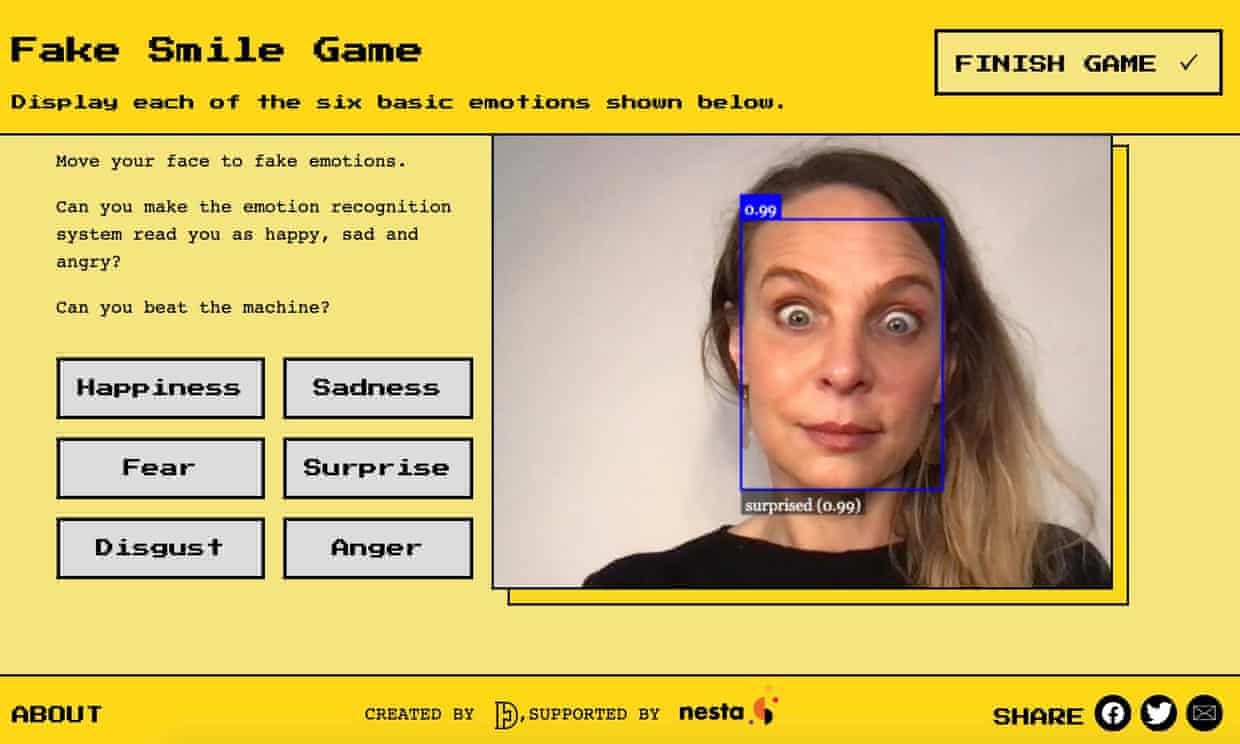 นักวิทย์ฯพัฒนาเกม หวังเตือนความเสี่ยงระบบ ‘AI Emotion Recognition’ นักวิทย์ฯพัฒนาเกม หวังเตือนความเสี่ยงระบบ ‘AI Emotion Recognition’