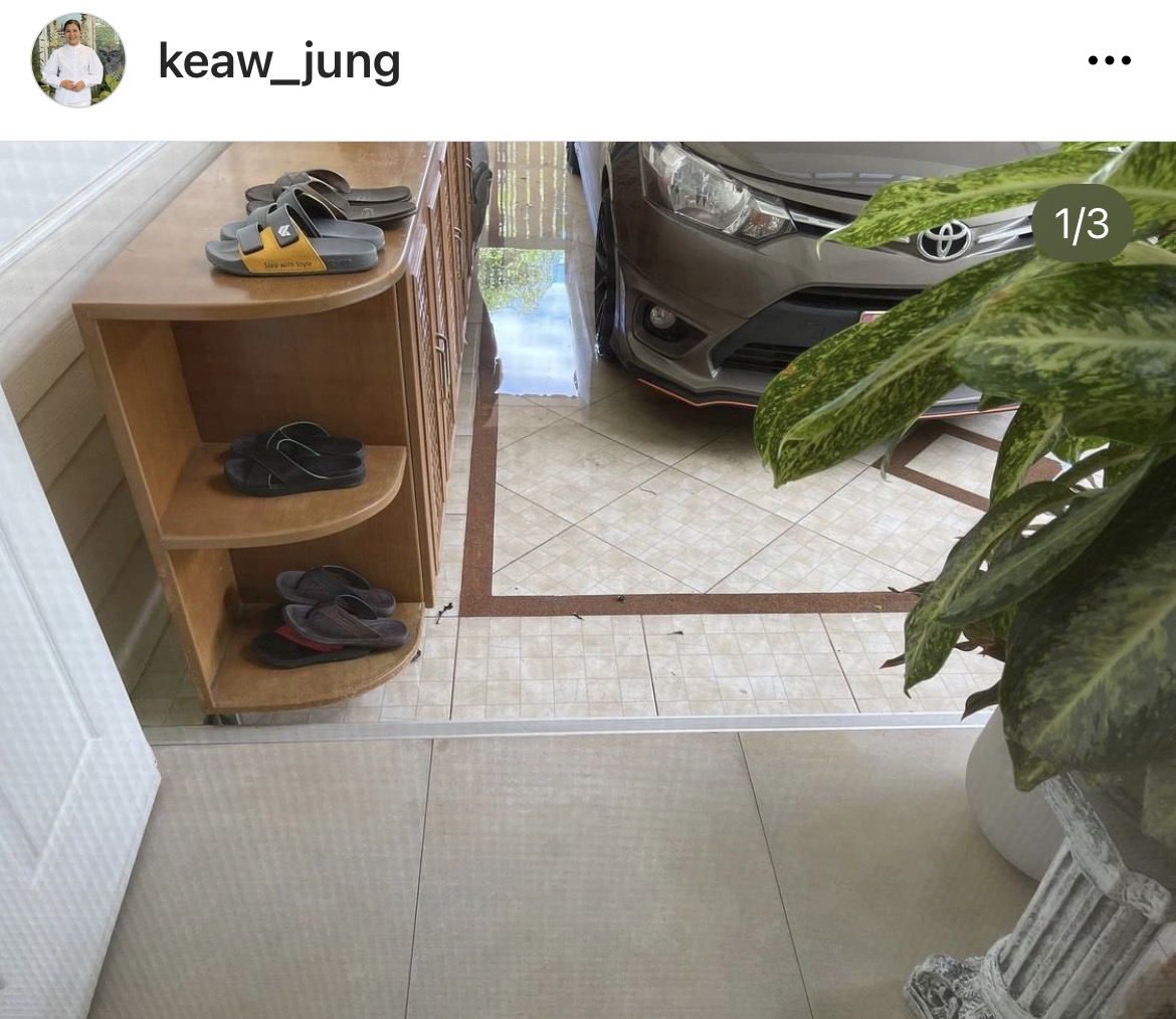 แม่แก้ว เผยสถานการณ์น้ำท่วมบ้านที่ขอนแก่นลดลงแล้ว