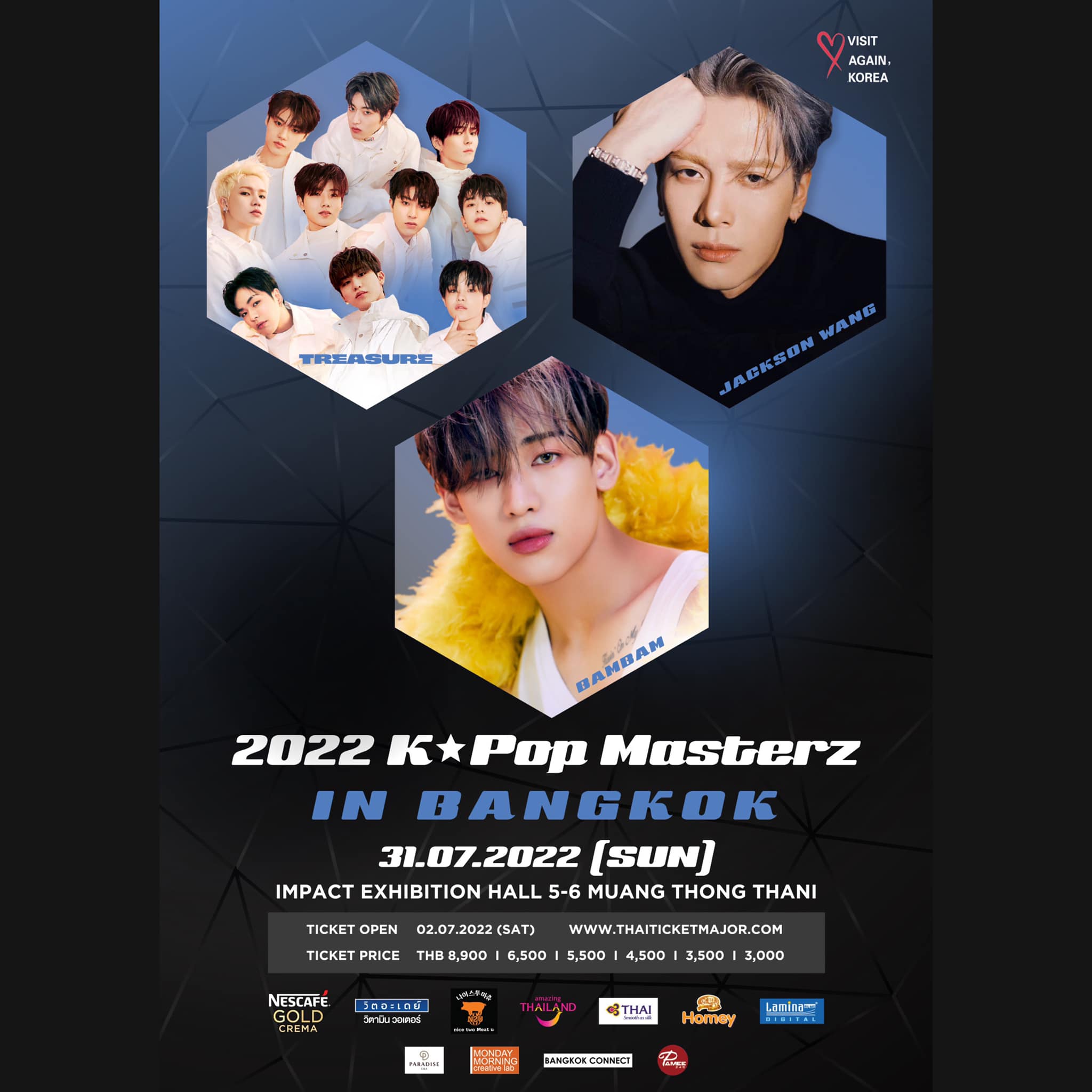 แฟนๆ เตรียมกรี๊ด นักร้อง-นักแสดงเกาหลี บินลัดฟ้าบุกไทย! จัดเต็มคอนเสิร์ต-แฟนมีตติ้ง แฟนๆ เตรียมกรี๊ด นักร้อง-นักแสดงเกาหลี บินลัดฟ้าบุกไทย! จัดเต็มคอนเสิร์ต-แฟนมีตติ้ง