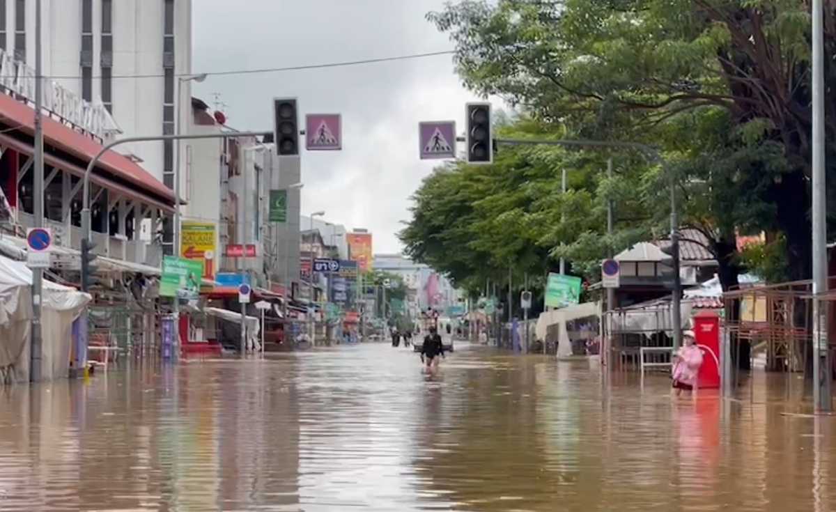 น้ำปิงล้นท่วมเมือง รร.เชียงใหม่ปิดเรียน-เลื่อนสอบ น้ำปิงล้นท่วมเมือง รร.เชียงใหม่ปิดเรียน-เลื่อนสอบ