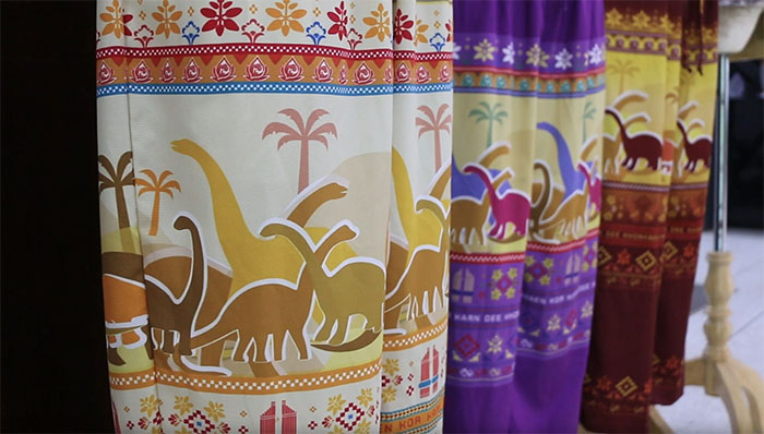 เปิดตัว ‘กางเกงไดโนเสาร์’ ใส่รับสงกรานต์ ผลงานนศ.มหาวิทลัยขอนแก่น เปิดตัว ‘กางเกงไดโนเสาร์’ ใส่รับสงกรานต์ ผลงานนศ.มหาวิทลัยขอนแก่น