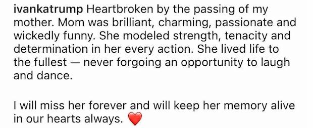 สิ้น ‘อิวานา ทรัมป์’!! ภริยาคนแรกของ ‘โดนัลด์ ทรัมป์’ อดีตผู้นำสหรัฐ สิ้น ‘อิวานา ทรัมป์’!! ภริยาคนแรกของ ‘โดนัลด์ ทรัมป์’ อดีตผู้นำสหรัฐ