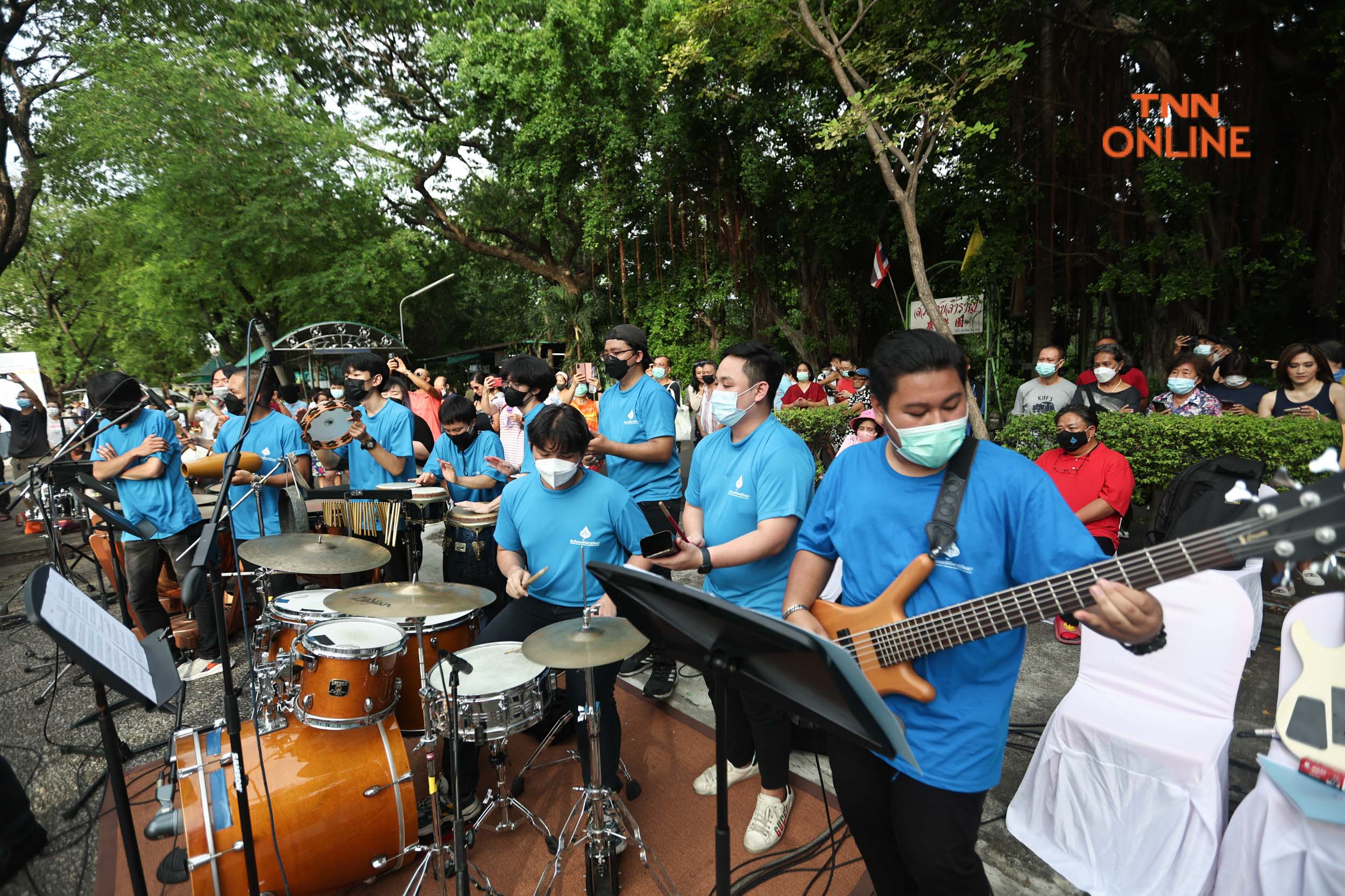 ชัชชาติร่วมงานดนตรีในสวน ประชาชนสนุกสนานผ่านบทเพลงหลากสไตล์