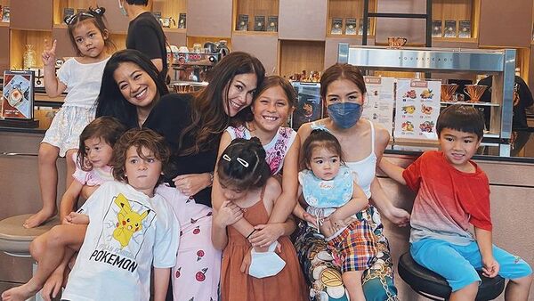 น่ารักเกินต้าน! แก๊งซุปตาร์ตัวน้อยทายาท พอลล่า-ลีเดีย-บัณฑิต สาวแก้ว นัดเจอเพื่อนรักพร้อมลูกๆ 