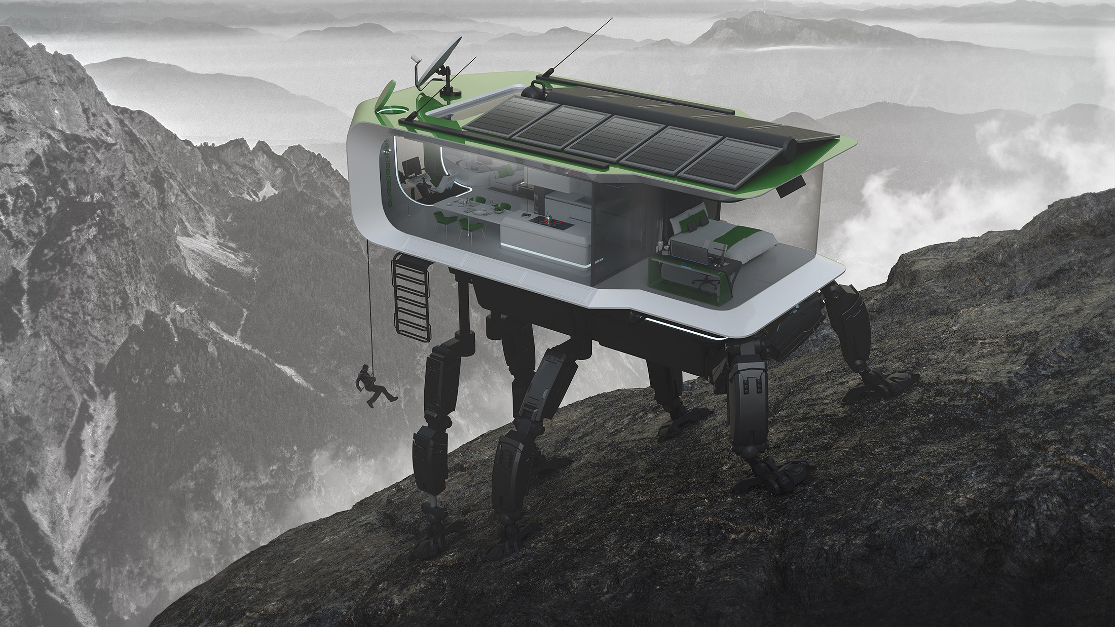 ดีไซเนอร์บัลแกเรีย โชว์คอนเซ็ป บ้านเคลื่อนที่ได้ บ้านยุคใหม่แห่งอนาคต