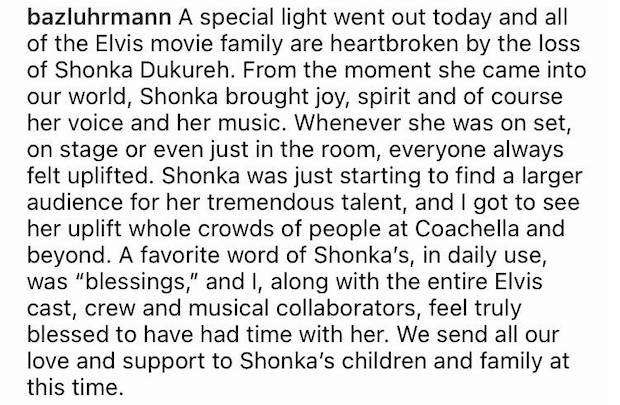 เสียชีวิตคาห้องพัก!! ‘ชอนกา ดูคุเรห์’ ดาวเด่นแห่งหนัง Elvis ลาโลกวัย 44 ปี เสียชีวิตคาห้องพัก!! ‘ชอนกา ดูคุเรห์’ ดาวเด่นแห่งหนัง Elvis ลาโลกวัย 44 ปี