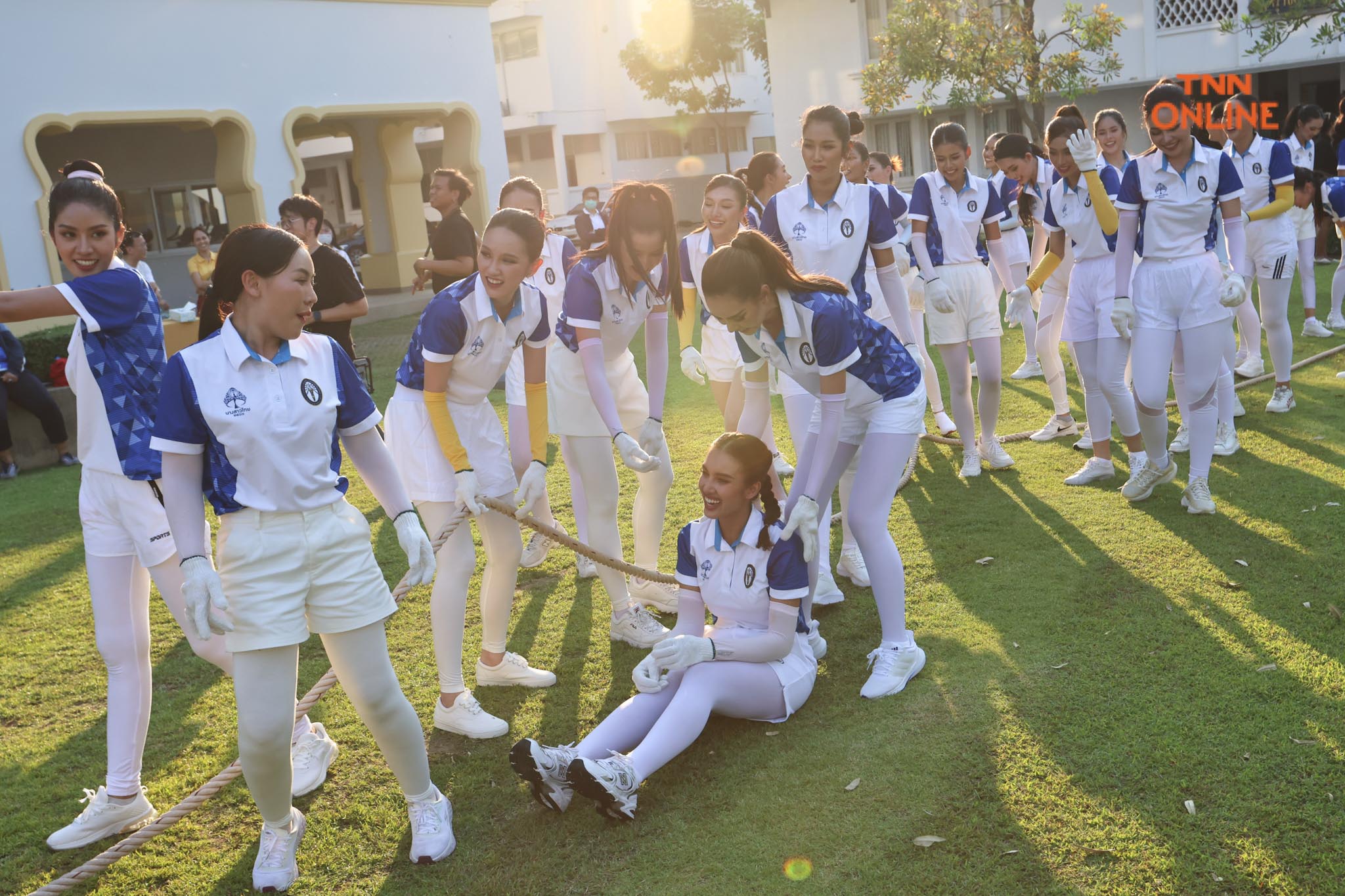 กีฬาสีนางสาวไทย 2566 โชว์พลังสามัคคี แทคทีมแข่งขันสุดสตรอง