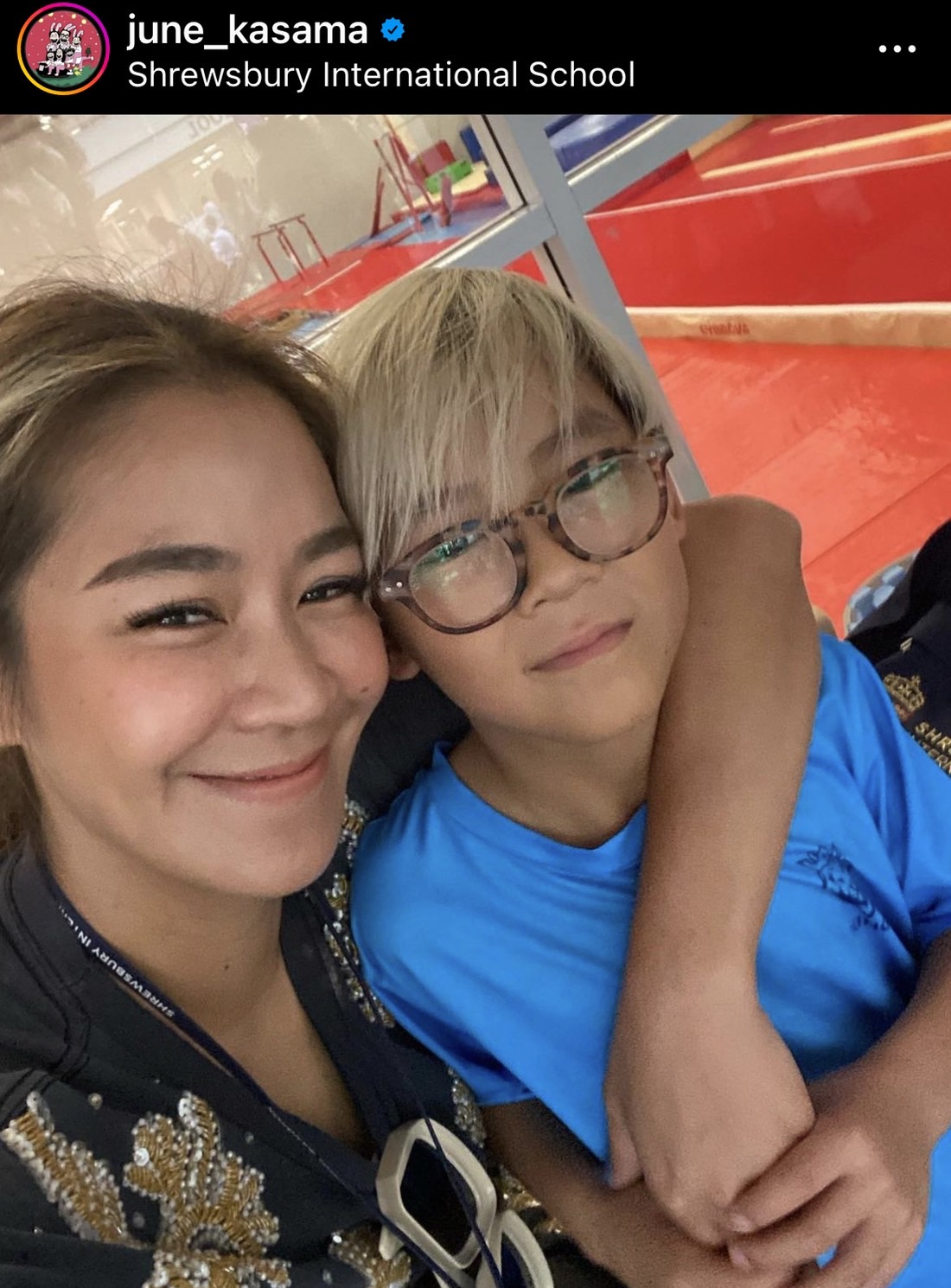 แม่จูน สุดห่วงลูกชาย ออกู๊ด ป่วยเป็นไข้หวัดใหญ่ 