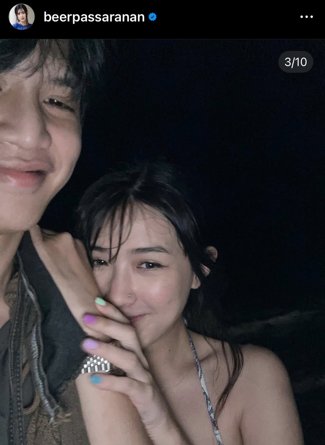 เบียร์ ภัสรนันท์ แชร์โมเมนต์สุดท้ายที่เป็นแฟนกัน กับ ท็อป LazyLoxy