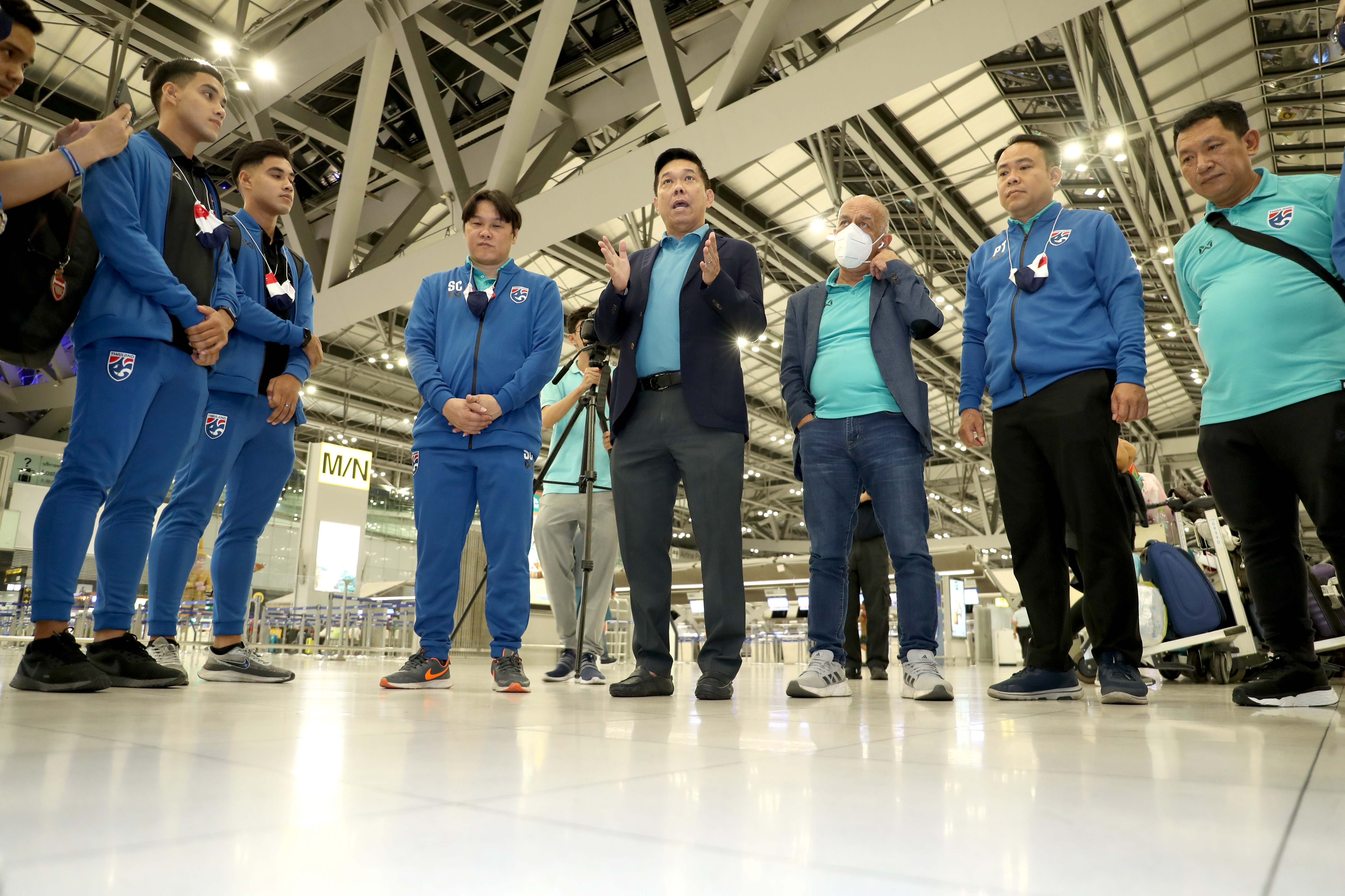 'ทัพฟุตบอลชายหาดทีมชาติไทย' เดินทางสู่ซาอุฯ ลุยศึก 'World Beach Games 2023' 'ทัพฟุตบอลชายหาดทีมชาติไทย' เดินทางสู่ซาอุฯ ลุยศึก 'World Beach Games 2023'