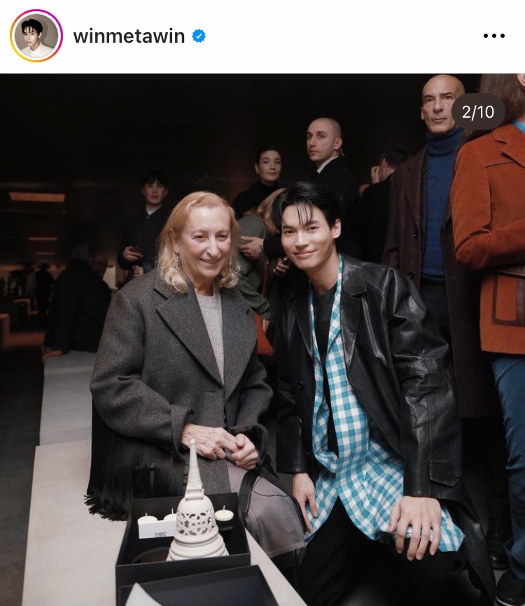 คนหล่อรวมตัว!! ‘วิน เมธวิน-ENHYPEN-ซาคากุจิ เคนทาโร่’ ชมแฟชั่นโชว์ Prada ที่มิลาน