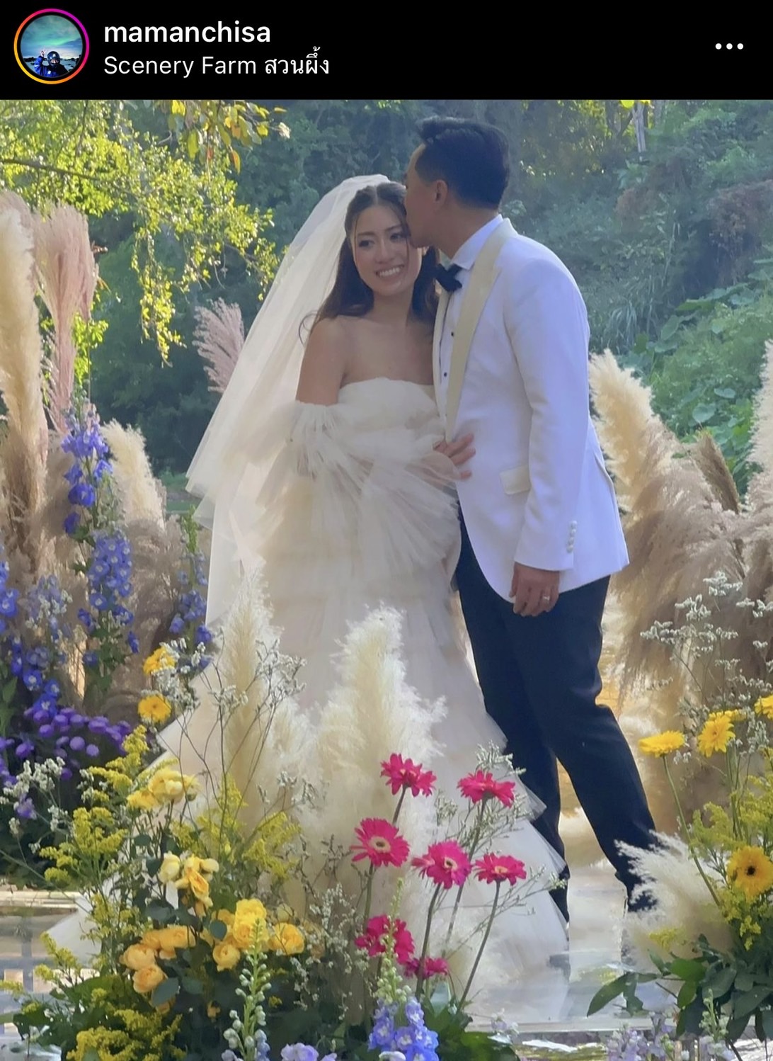 แม็กกี้-แจมมี่ ฉลองงานแต่งสุดเรียบง่าย! ท่ามกลางคนบันเทิงร่วมยินดี แม็กกี้-แจมมี่ ฉลองงานแต่งสุดเรียบง่าย! ท่ามกลางคนบันเทิงร่วมยินดี