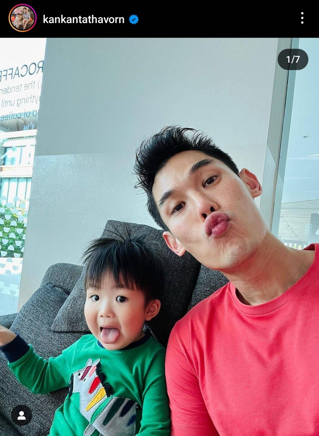 คิดแล้วก็ใจหาย กันต์ กันตถาวร โพสต์ภาพลูกชายในวันที่เข้าโรงเรียนวันแรก