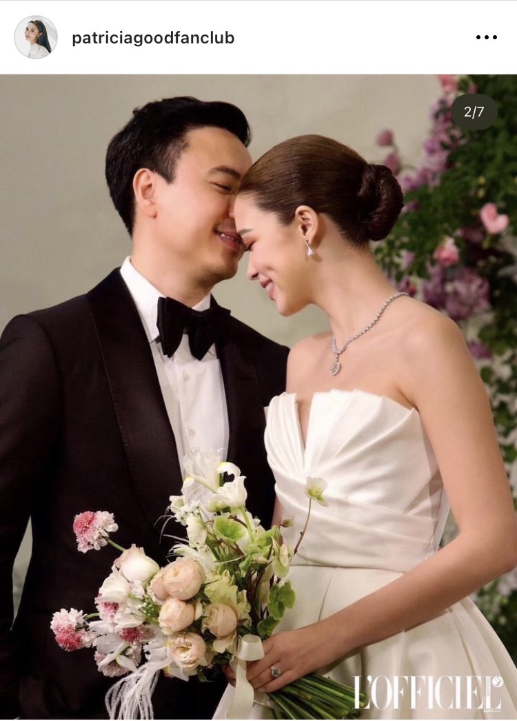 แพทริเซีย - โน้ต ควงคู่ฉลองวิวาห์แสนหวาน เพื่อนๆ ในวงการแห่ยินดี  