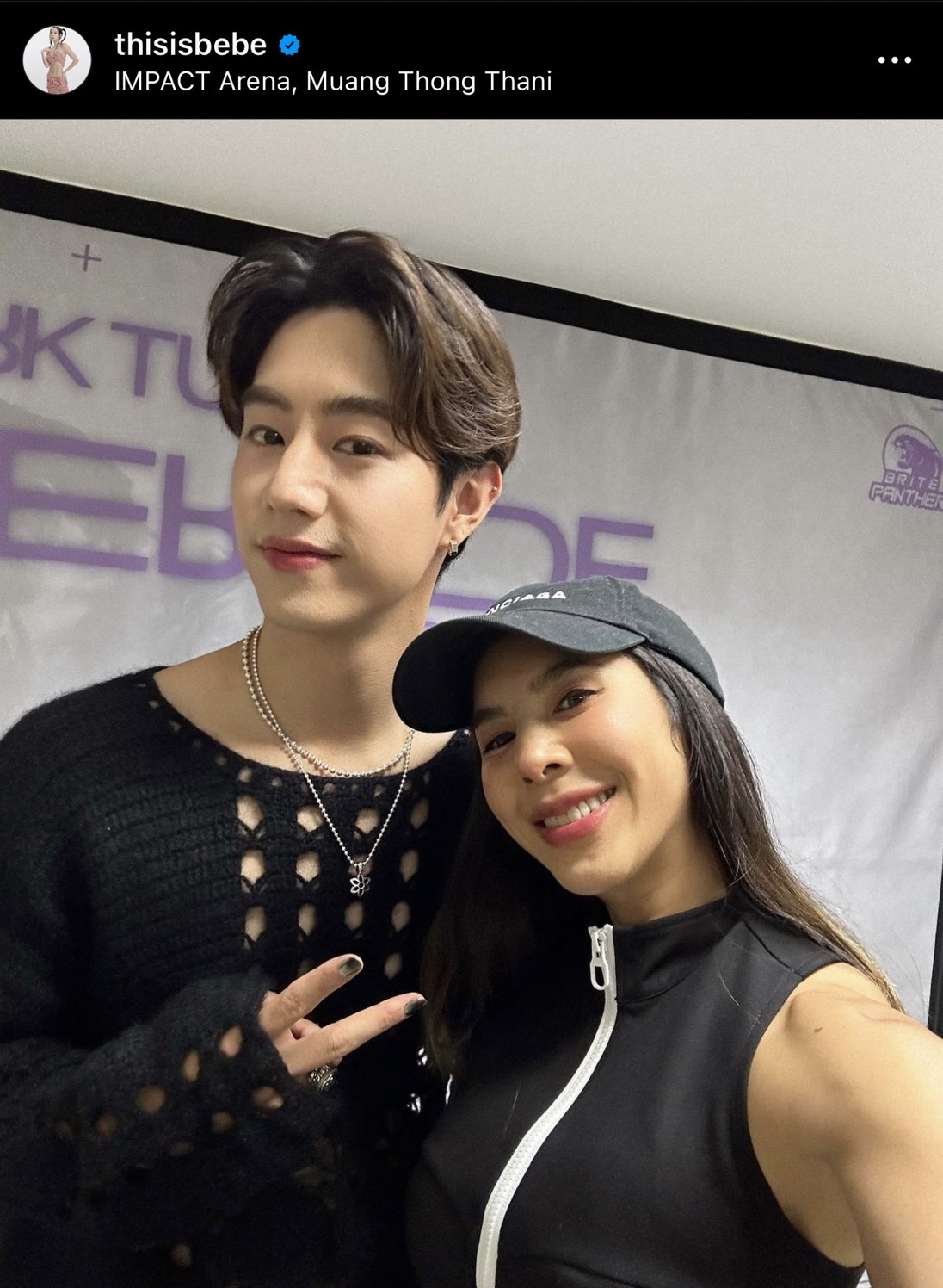 รับบทเป็นอากาเซ่! เบเบ้ อวดภาพคู่ซุปตาร์หนุ่ม มาร์ค ต้วน รับบทเป็นอากาเซ่! เบเบ้ อวดภาพคู่ซุปตาร์หนุ่ม มาร์ค ต้วน