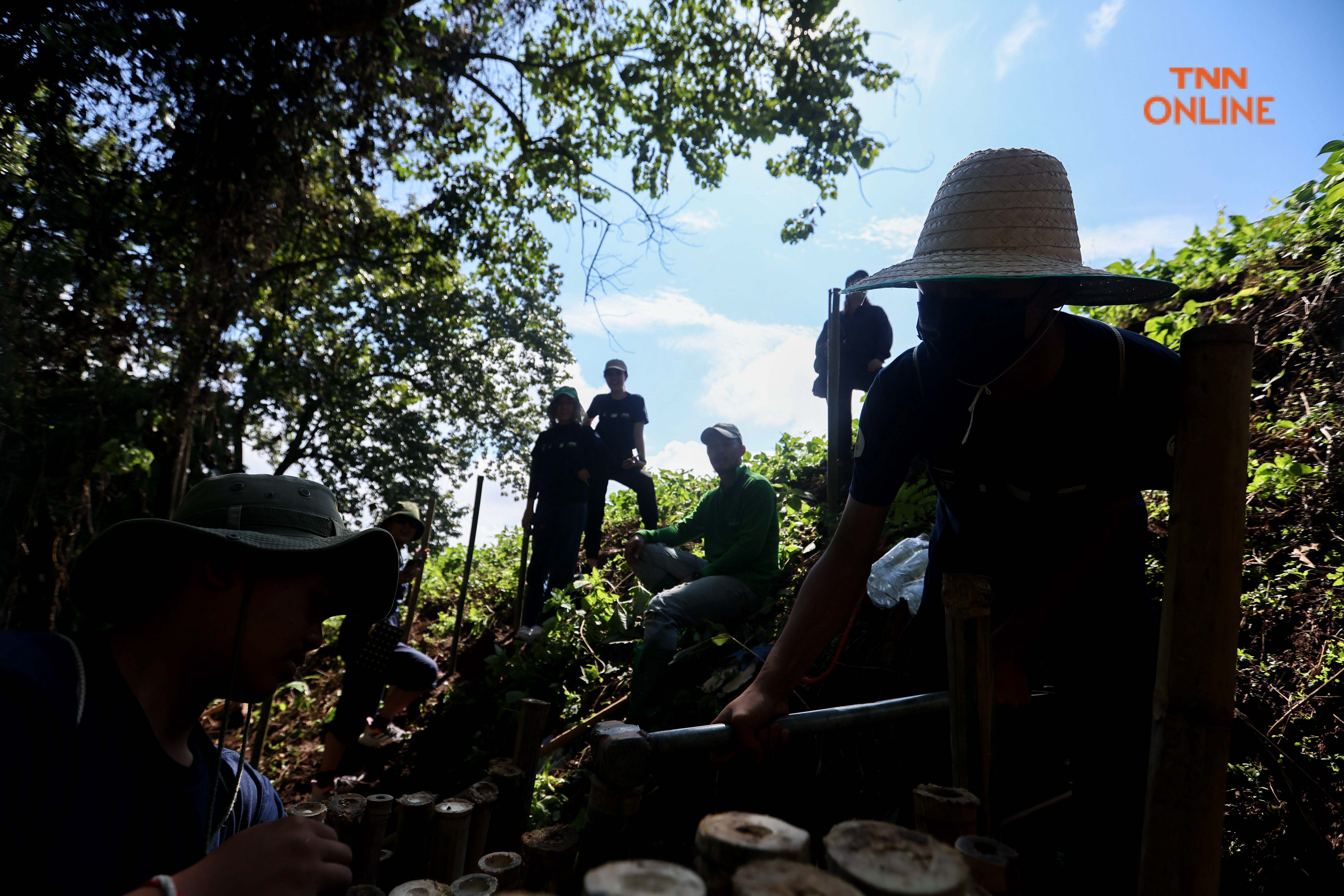 “ดอยคำ” นำเยาวชน ร่วมทำฝายชะลอน้ำช่วยชุมชน “ดอยคำ” นำเยาวชน ร่วมทำฝายชะลอน้ำช่วยชุมชน