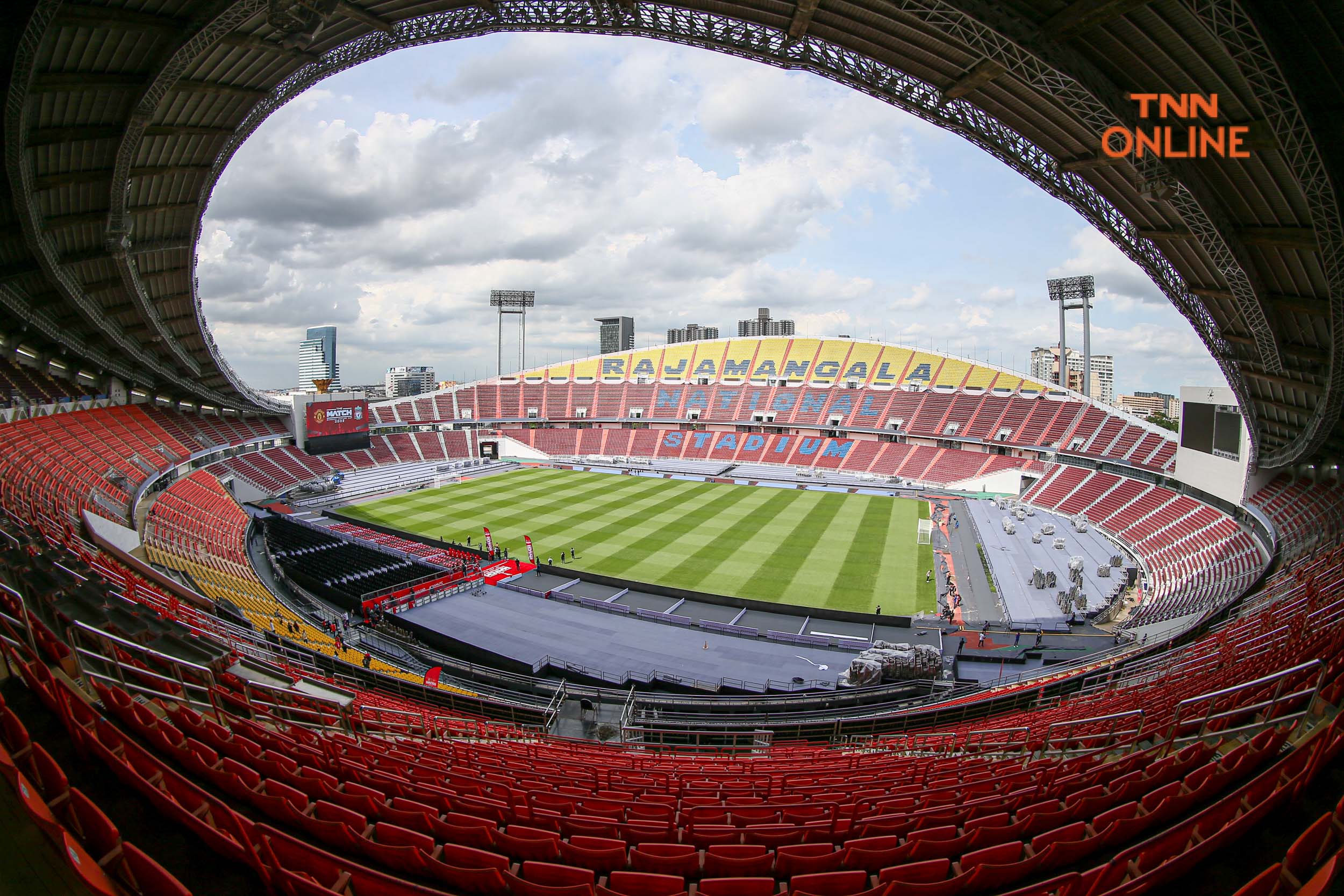 เกือบ 100เปอร์เซ็นต์ ราชมังคลากีฬาสถานโฉมใหม่เตรียมพร้อมระเบิดศึกแดงเดือด12ก.ค.นี้