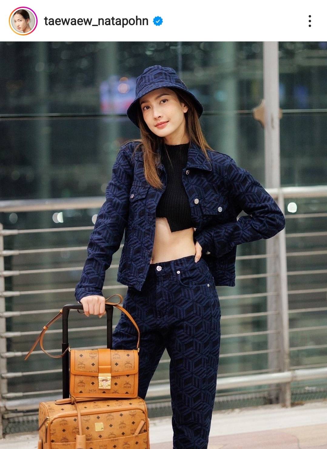 แต้ว ณฐพร อวดแฟชั่นแบรนด์หรู ก่อนบินลัดฟ้าไปกรุงโซล