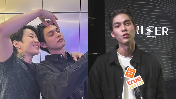 ไบร์ท แฮปปี้ที่ได้ทำผลงานเพลง  เผย ให้รอติดตามหลังมีภาพคู่ Jay Park   (มีคลิป)