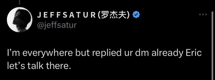 แฟนคลับตั้งตารอคอลแลปส์ หลัง เอริค นัม โพสต์ภาพคู่ เจฟ ซาเตอร์