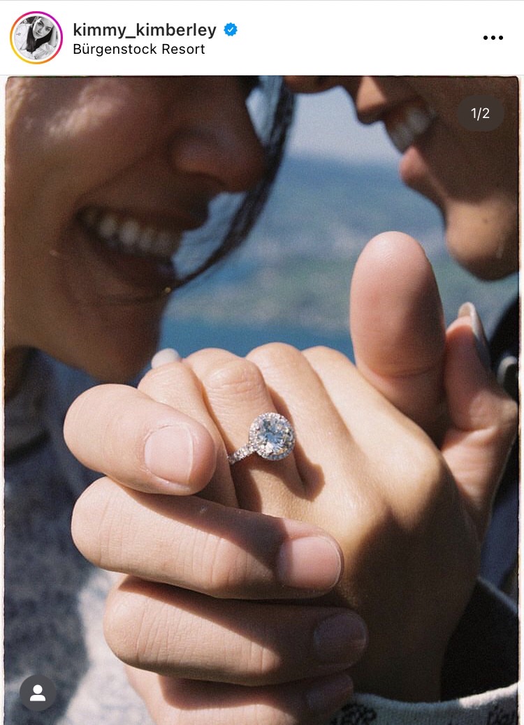 คิมเบอร์ลี่ เฉลยแล้ว! ข่าวดีที่พูดถึงคืออีกหนึ่งสเต็ปของงานวิวาห์ 