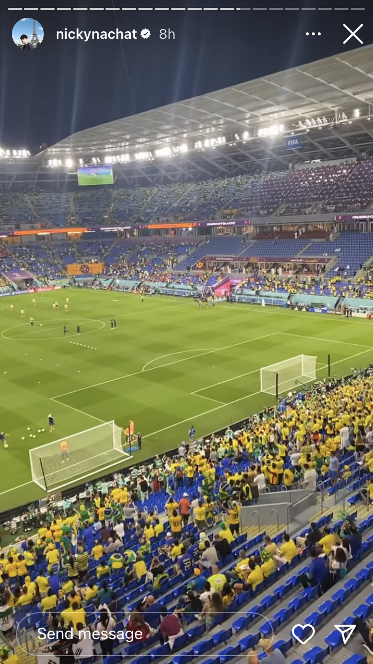 เต้นแซมบ้า-แจกมินิฮาร์ท!! 'ฟาน สเตฟาน' ฉลอง 'บราซิล' ชนะ 'เกาหลีใต้' เข้ารอบบอลโลก เต้นแซมบ้า-แจกมินิฮาร์ท!! 'ฟาน สเตฟาน' ฉลอง 'บราซิล' ชนะ 'เกาหลีใต้' เข้ารอบบอลโลก