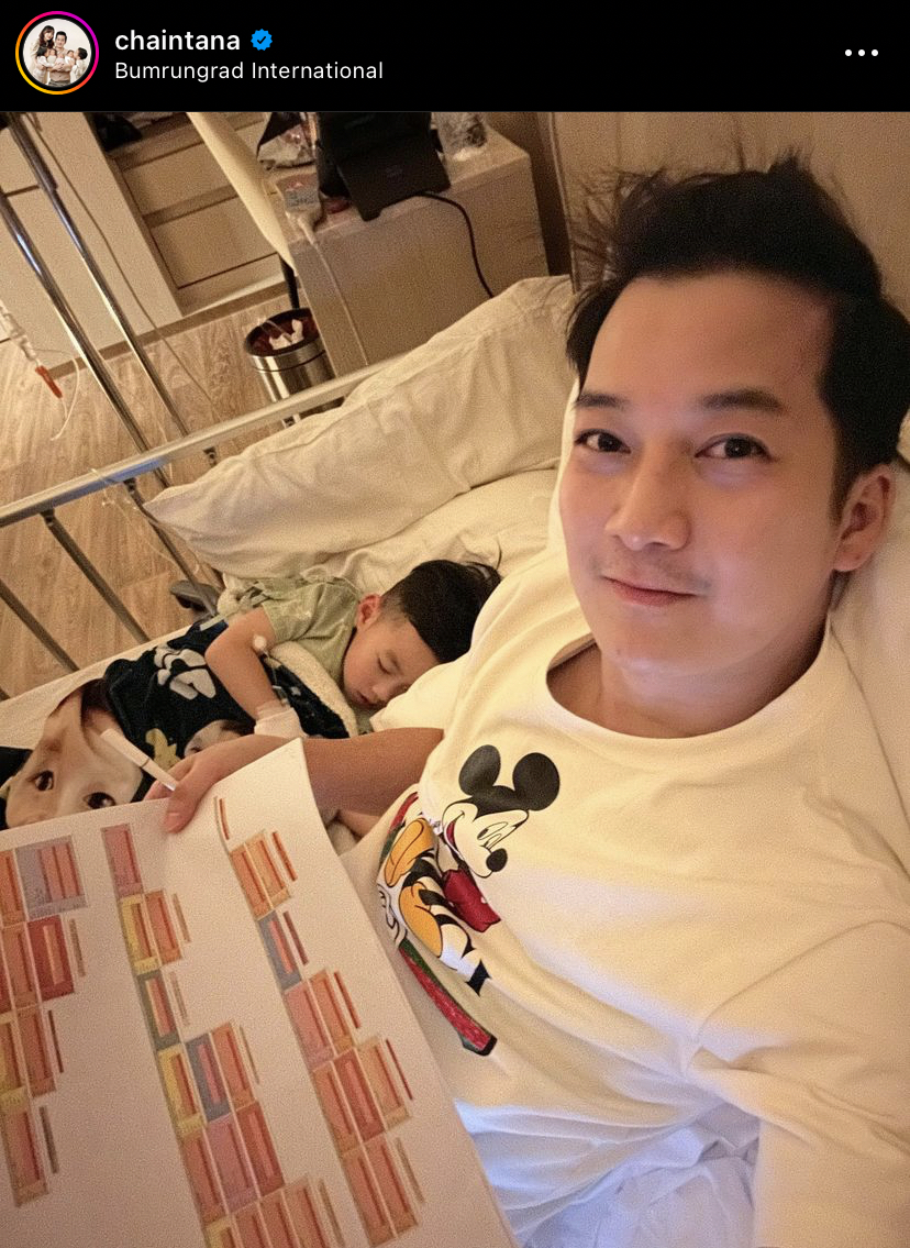  เชน ธนาตรัยฉัตร ด่วนรีบแอดมิทลูกชาย น้องสเปซ เหตุไข้ขึ้นรอบที่ 3