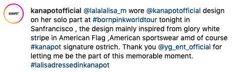 แบรนด์ไทยสร้างเรื่อง!! ดีไซน์ชุดสเตจเดี่ยว 'ลิซ่า BLACKPINK' ที่ซานฟรานซิสโกสุดปั๊วะปัง แบรนด์ไทยสร้างเรื่อง!! ดีไซน์ชุดสเตจเดี่ยว 'ลิซ่า BLACKPINK' ที่ซานฟรานซิสโกสุดปั๊วะปัง