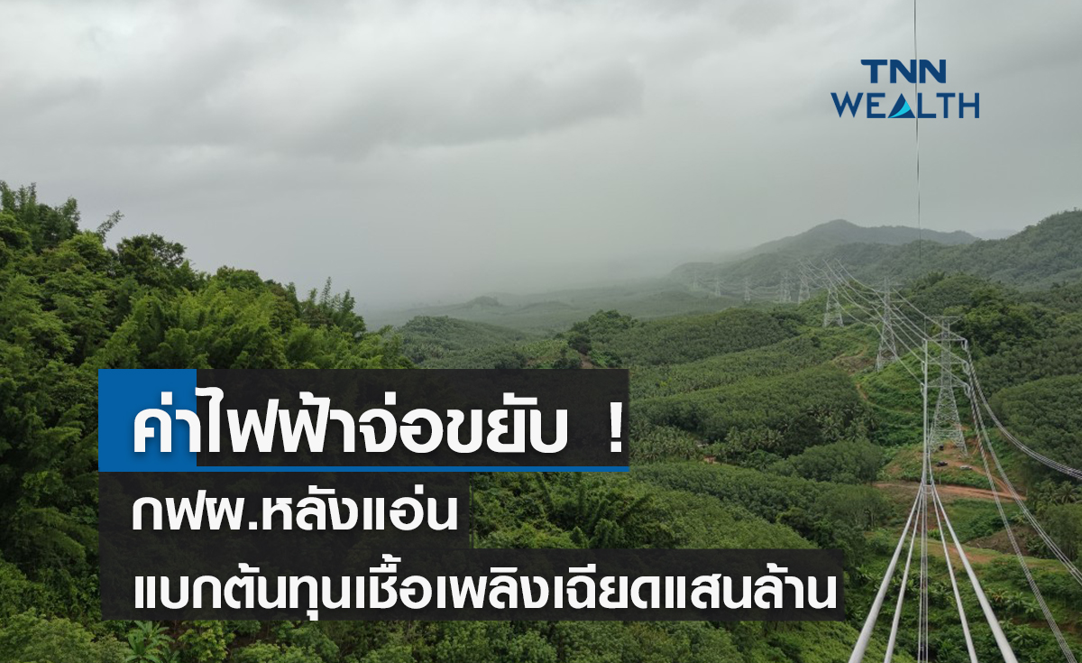 ค่าไฟฟ้าจ่อขยับ! กฟผ.หลังแอ่นแบกต้นทุนเชื้อเพลิงเฉียดแสนล้าน