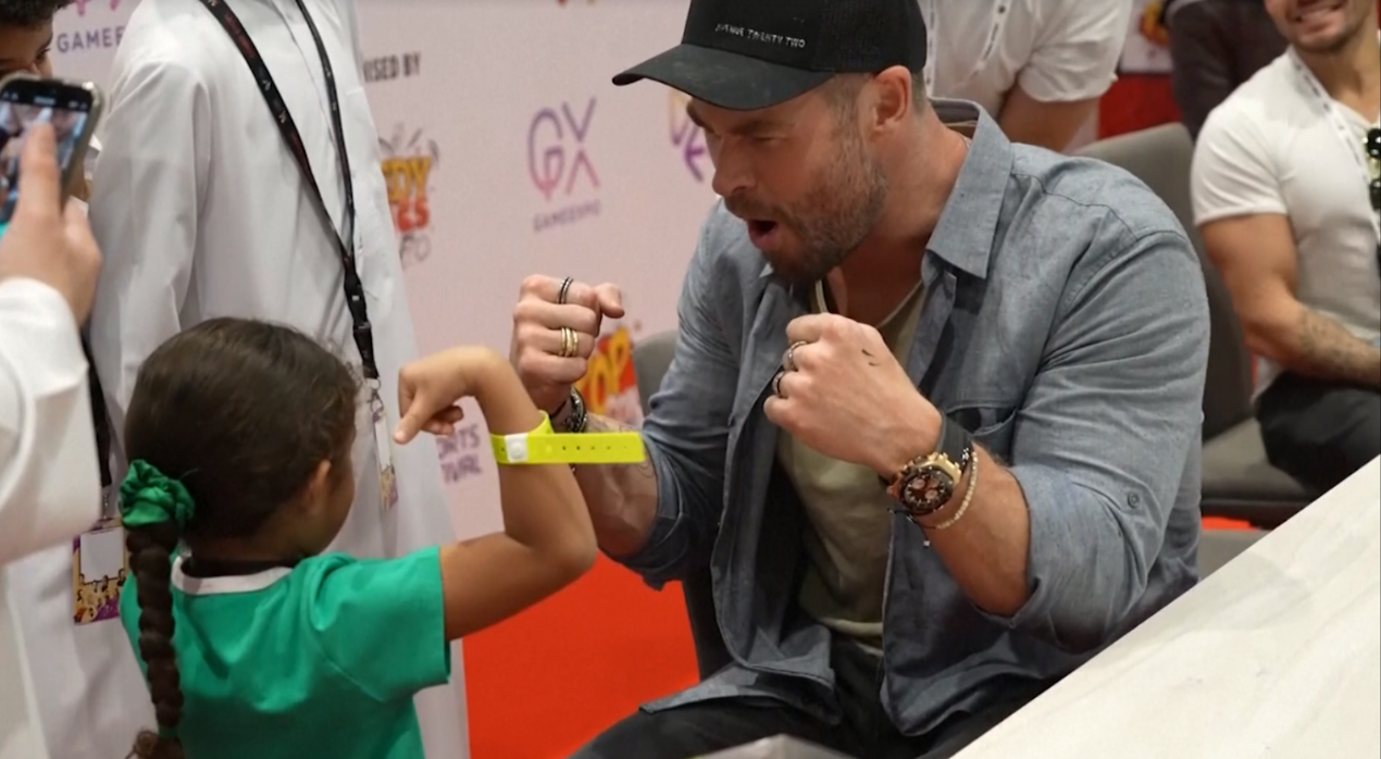 Thor เยือนดูไบ !  Chris Hemsworth  ร่วมงาน  PopCon 