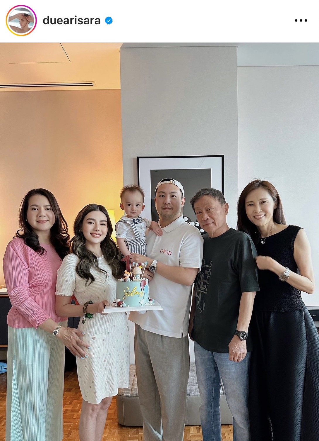 เปิดภาพวันเกิดน้องไซลาส ครบ 1 ขวบ พร้อมของขวัญปัง ๆ 