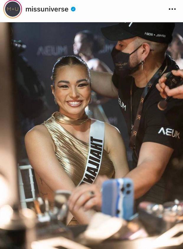 ‘แอนชิลี’ สวยแกร่งยิ้มหวาน!! ในรอบพรีลิมฯ และชุดประจำชาติ MU 2021