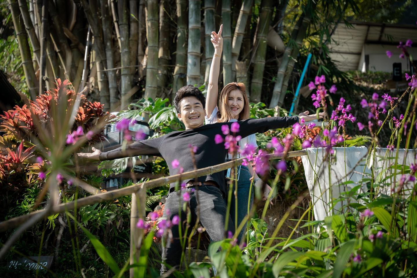 หมิว ปรียาภัทร์ ไหว้ขอพรสามี เบียร์ พร้อมพงษ์ ในฐานะผู้นำครอบครัว