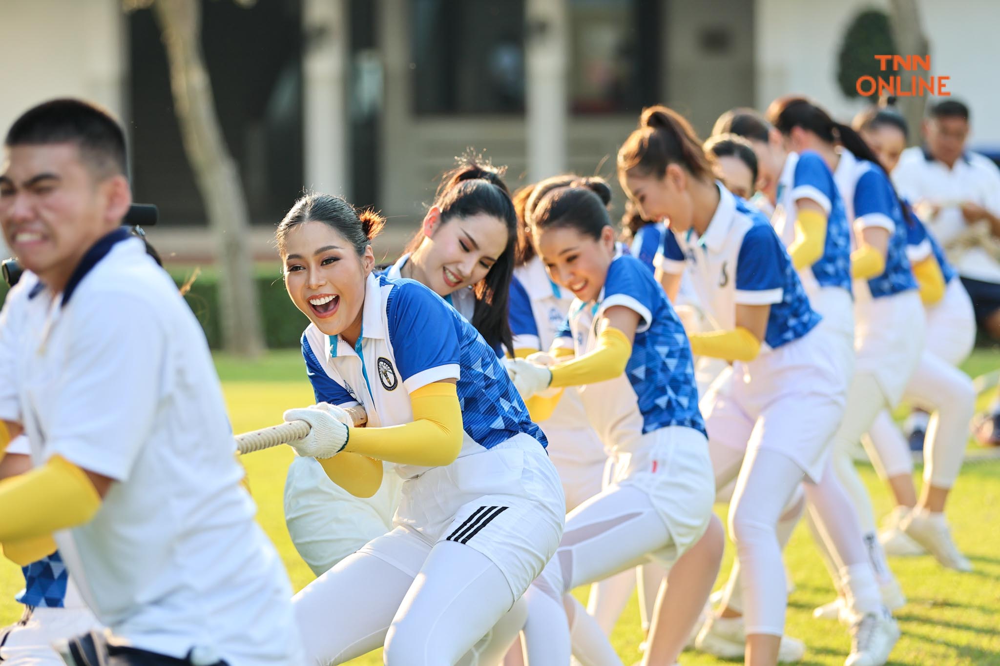 กีฬาสีนางสาวไทย 2566 โชว์พลังสามัคคี แทคทีมแข่งขันสุดสตรอง