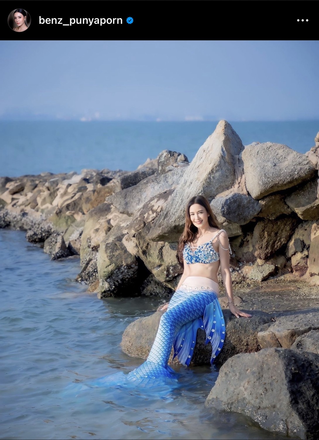 สานฝันวัยเด็ก เบนซ์ ปุณยาพร สวมหางกลายร่างเป็น เงือกสาวตัวจริง! สานฝันวัยเด็ก เบนซ์ ปุณยาพร สวมหางกลายร่างเป็น เงือกสาวตัวจริง!