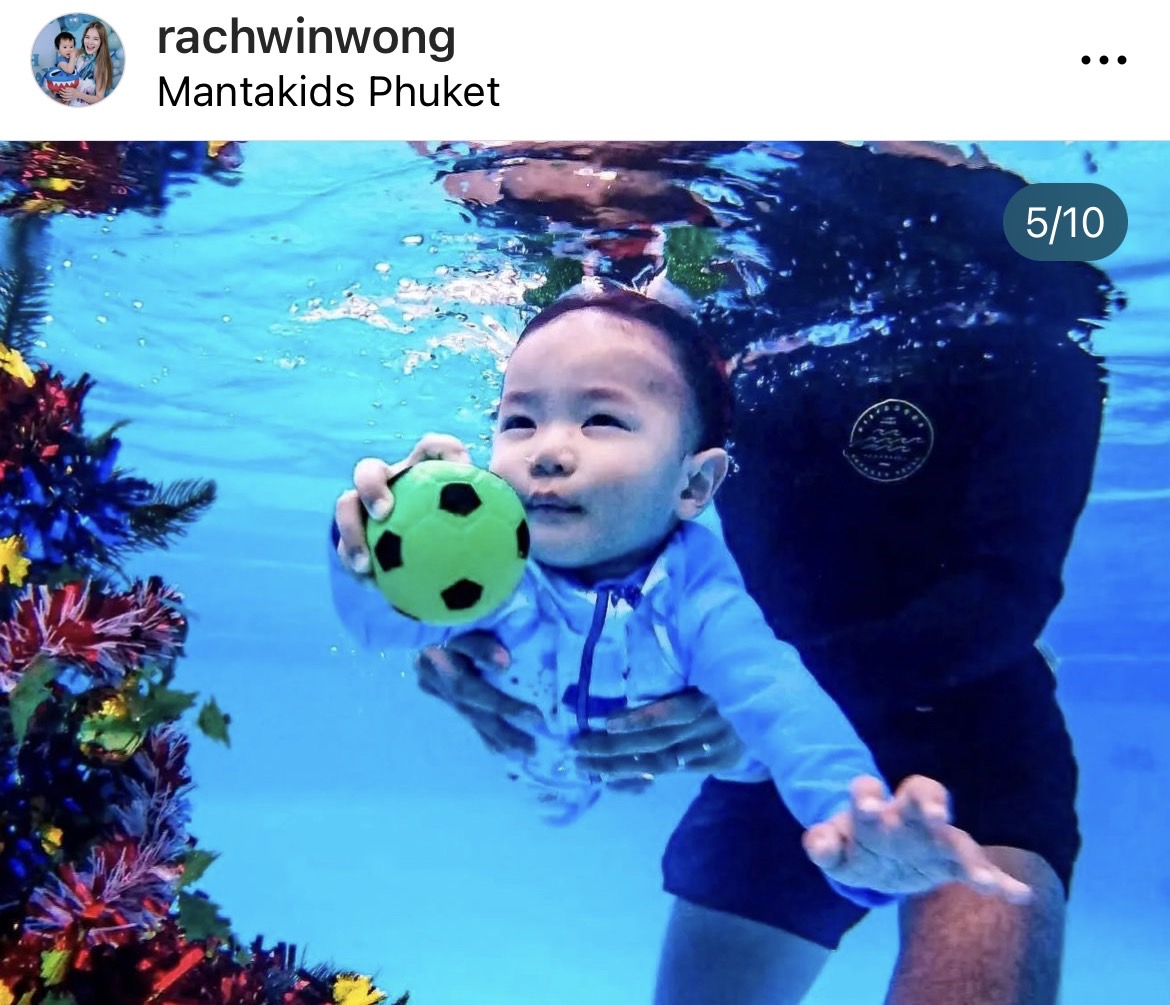 เก่งเกินวัย “น้องทะเล” ดำน้ำถ่ายภาพพร้อม “พ่อตูน-แม่ก้อย”