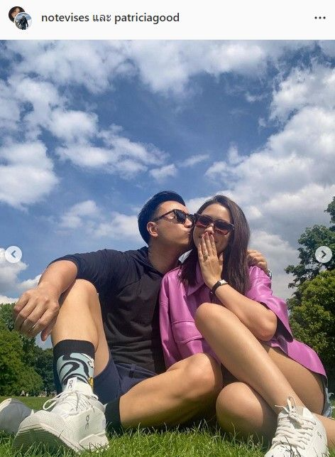 แพทริเซีย เล่าโมเมนต์ โน๊ต วิเศษ คุกเข่าขอแต่งงานที่ประเทศอังกฤษ แพทริเซีย เล่าโมเมนต์ โน๊ต วิเศษ คุกเข่าขอแต่งงานที่ประเทศอังกฤษ