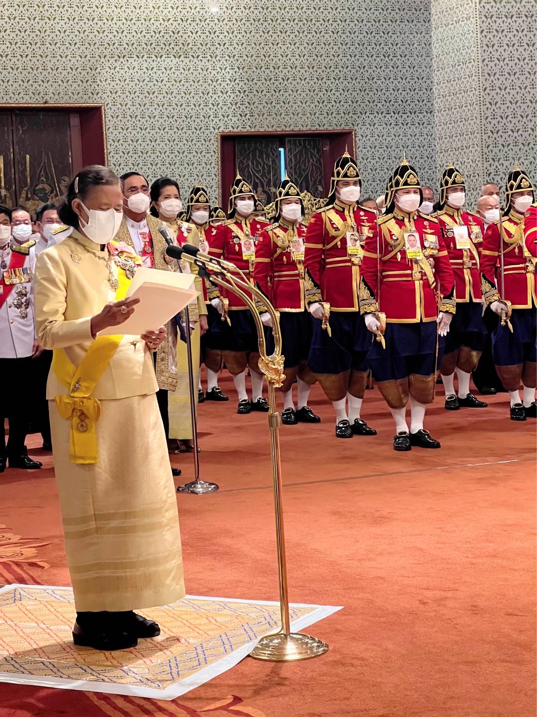 ในหลวง-ราชินี เสด็จออกมหาสมาคมในการพระราชพิธีเฉลิมพระชนมพรรษา วันที่ 28 กรกฎาคม 2565