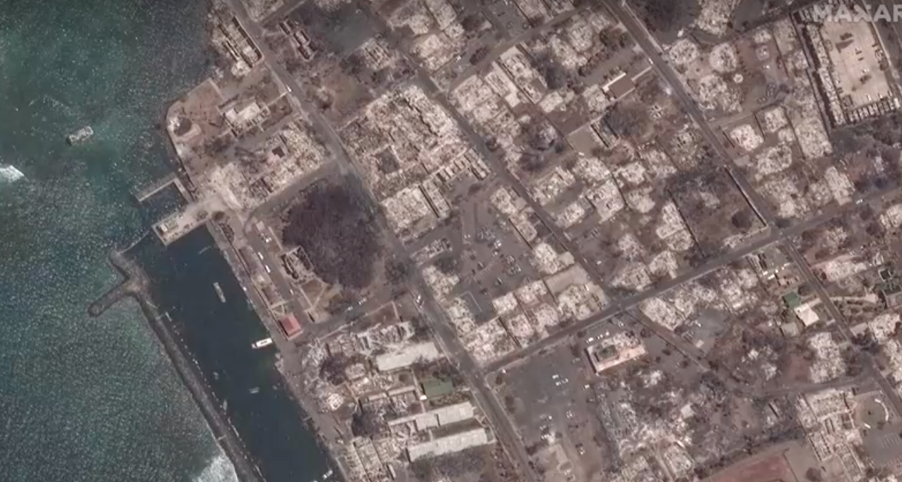 “ไฟป่าฮาวาย” เปิดภาพถ่ายดาวเทียมโชว์หายนะความสูญเสียครั้งใหญ่ “ไฟป่าฮาวาย” เปิดภาพถ่ายดาวเทียมโชว์หายนะความสูญเสียครั้งใหญ่