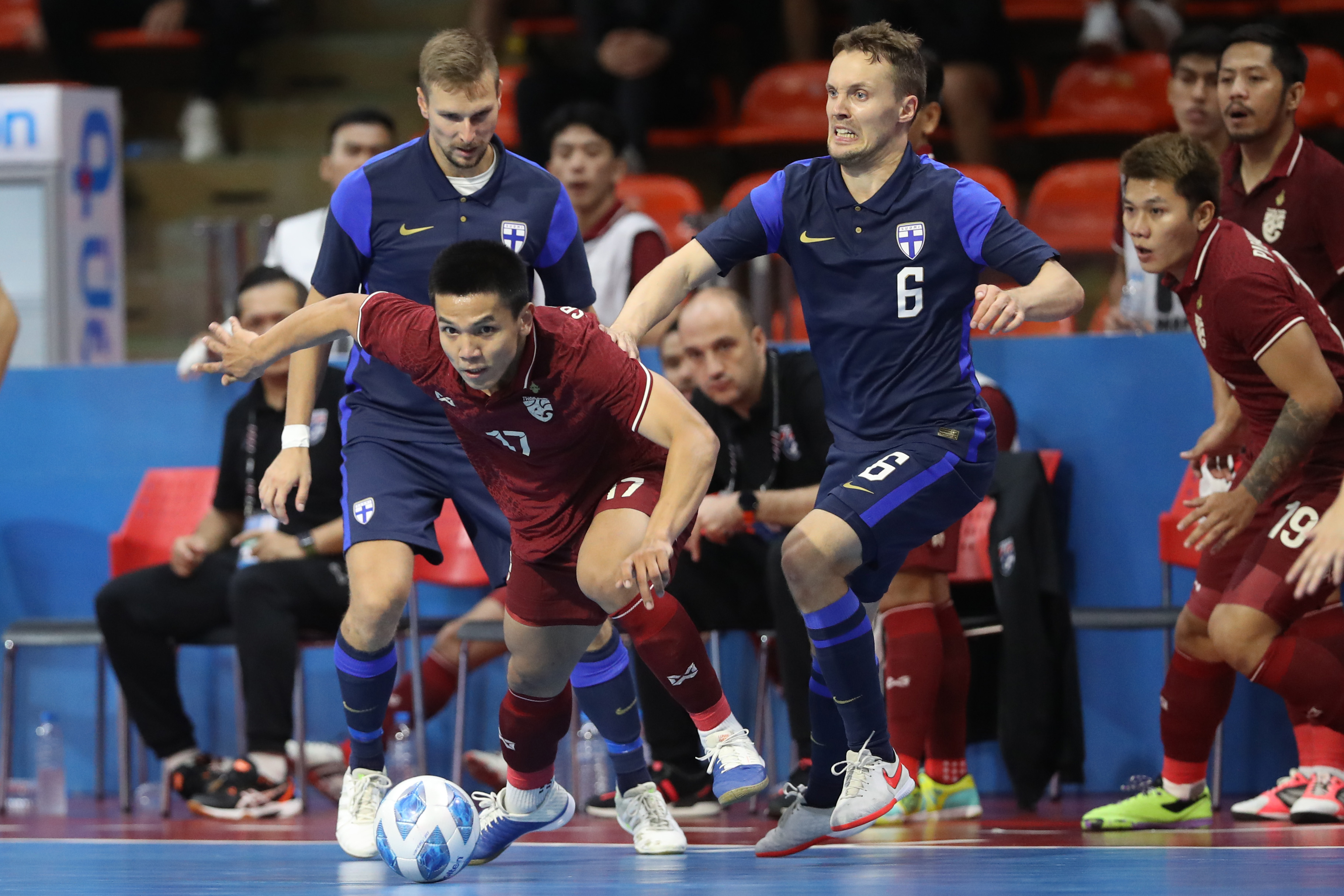 ผลฟุตซอล CONTINENTAL CHAMPIONSHIP THAILAND 2022 รอบชิงอันดับสาม ไทย พบ ฟินแลนด์