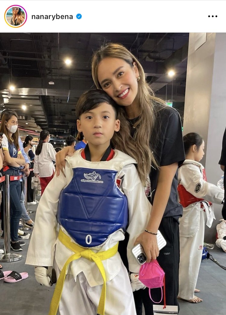 เวย์ ไทเทเนี่ยม ภูมิใจ ลูกชาย น้องบลู๊คลิน คว้าเหรียญทองเทควันโดสำเร็จ 