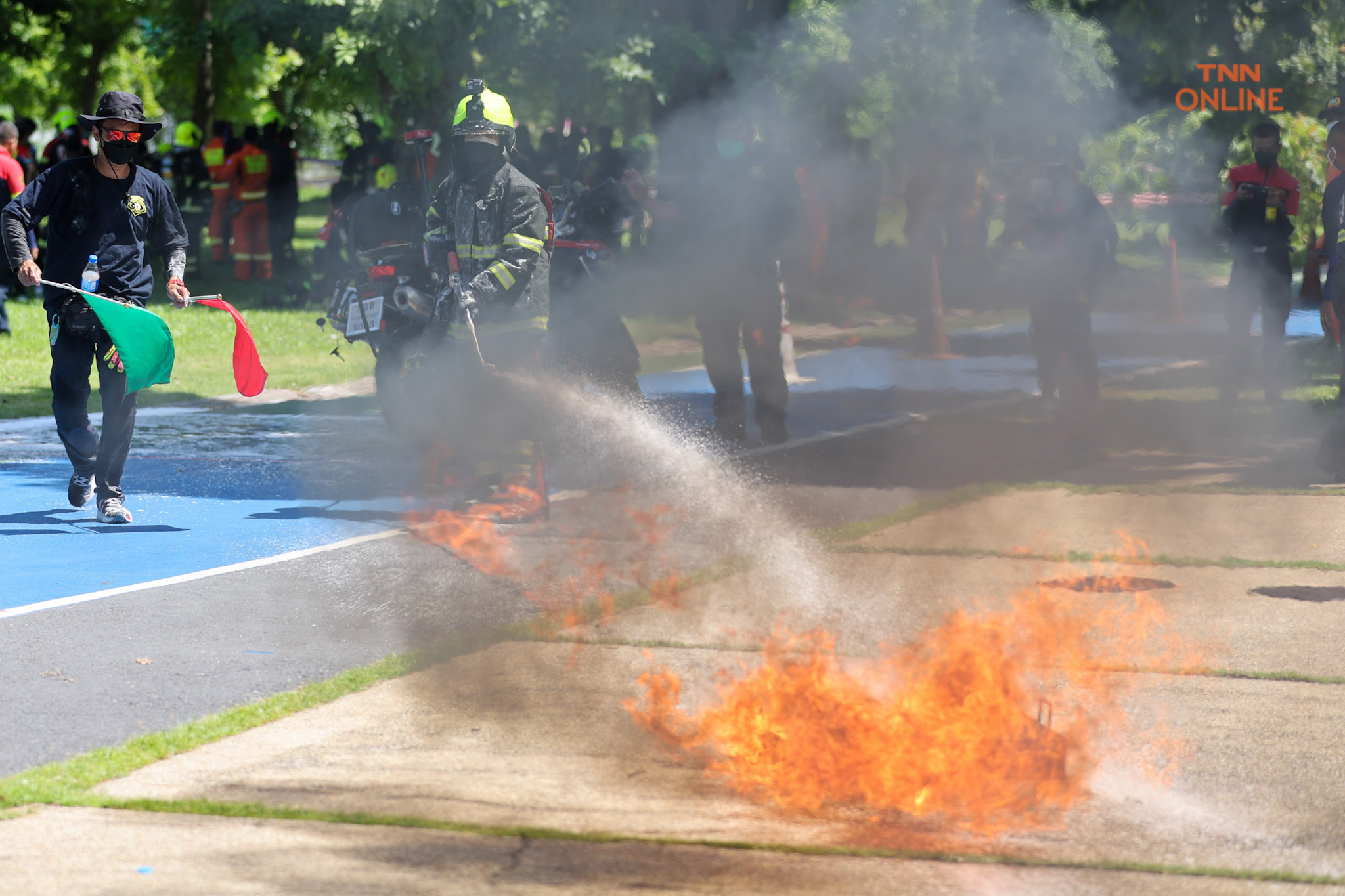 สำนักป้องกันและบรรเทาสาธารณภัย จัดแข่งขันทักษะการดับเพลิงและกู้ภัย ประจำปี 2565 เสริมความพร้อมก่อนออกปฎิบัติหน้าที่ สำนักป้องกันและบรรเทาสาธารณภัย จัดแข่งขันทักษะการดับเพลิงและกู้ภัย ประจำปี 2565 เสริมความพร้อมก่อนออกปฎิบัติหน้าที่