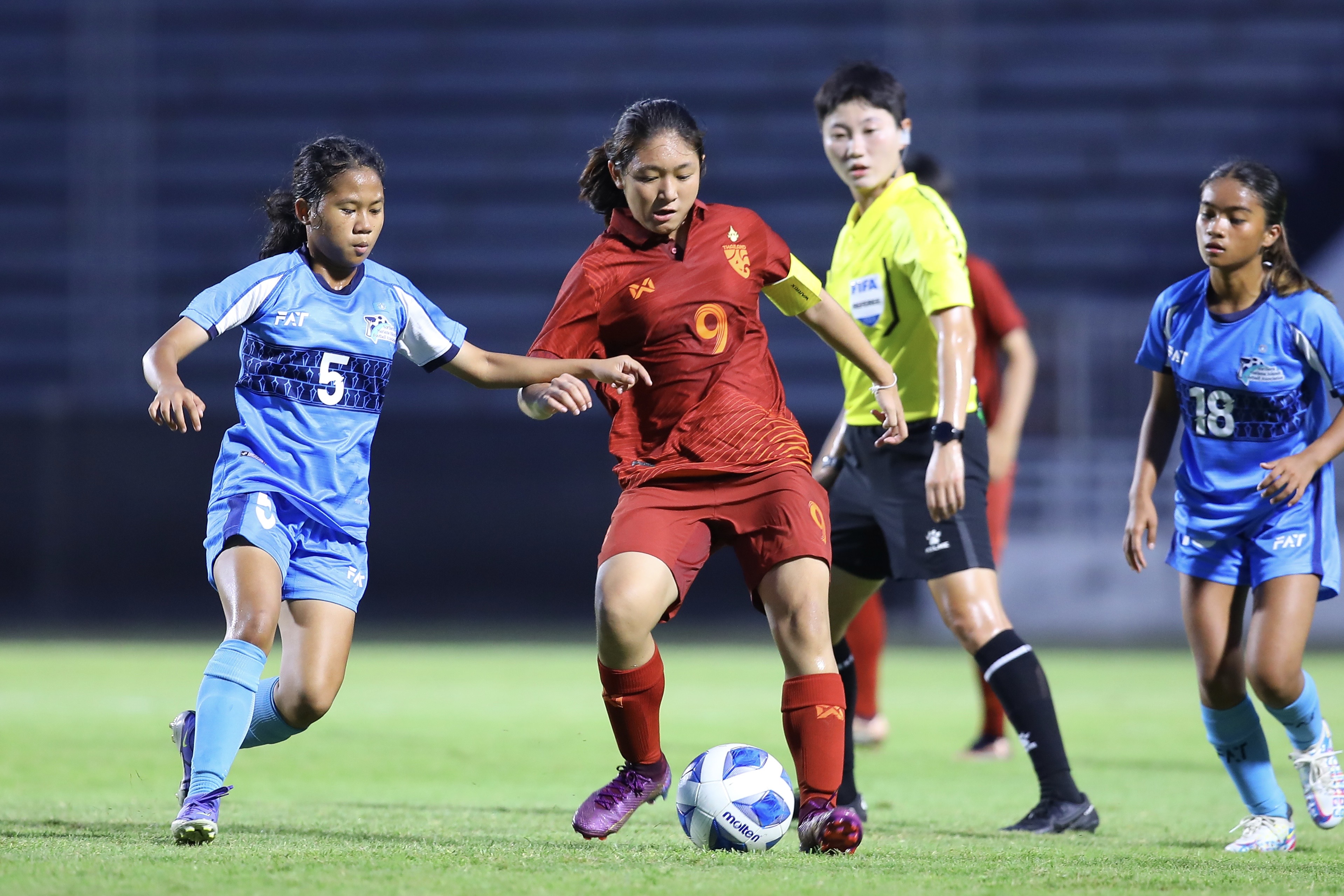 ผลฟุตบอลหญิง U17 ปี ชิงแชมป์เอเชีย 2024 รอบคัดเลือก แบ่งกลุ่ม นัดแรก ไทย พบ นอร์ทเธิร์น มาเรียนา