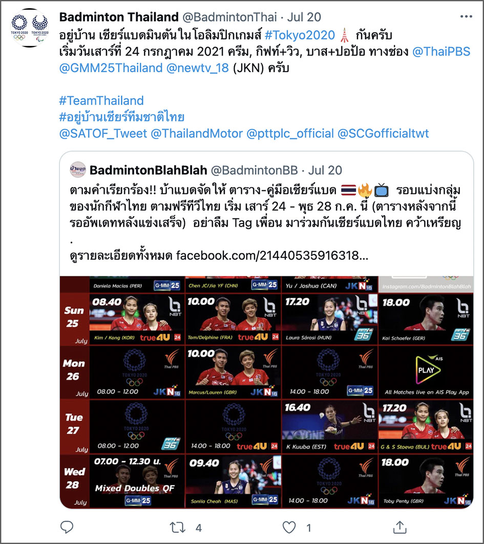 รวม 5 ฟีเจอร์ Twitter เกาะติด โตเกียวโอลิมปิก 2020 แบบเรียลไทม์